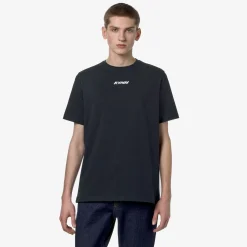 K-WAY Odom Established - T-Shirtstop - T-Shirt - Man - Blue Depth Sale