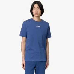 K-WAY Odom Established - T-Shirtstop - T-Shirt - Man - Blue Fiord Best
