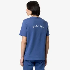 K-WAY Odom Established - T-Shirtstop - T-Shirt - Man - Blue Fiord Best