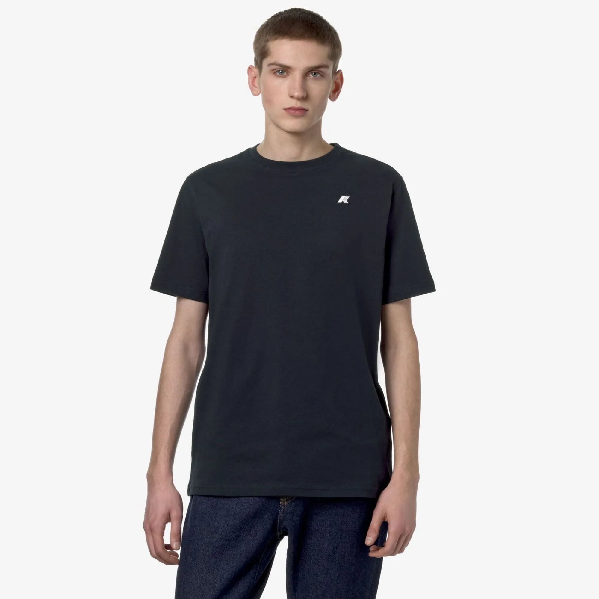 K-WAY Odom Letitrain - T-Shirtstop - T-Shirt - Man - Blue Depth Sale