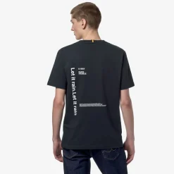 K-WAY Odom Letitrain - T-Shirtstop - T-Shirt - Man - Blue Depth Sale