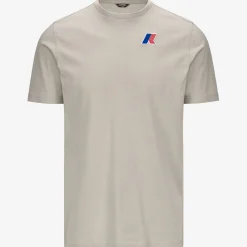 K-WAY Odom Lf - T-Shirtstop - T-Shirt - Unisex - Beige Lt Best Sale