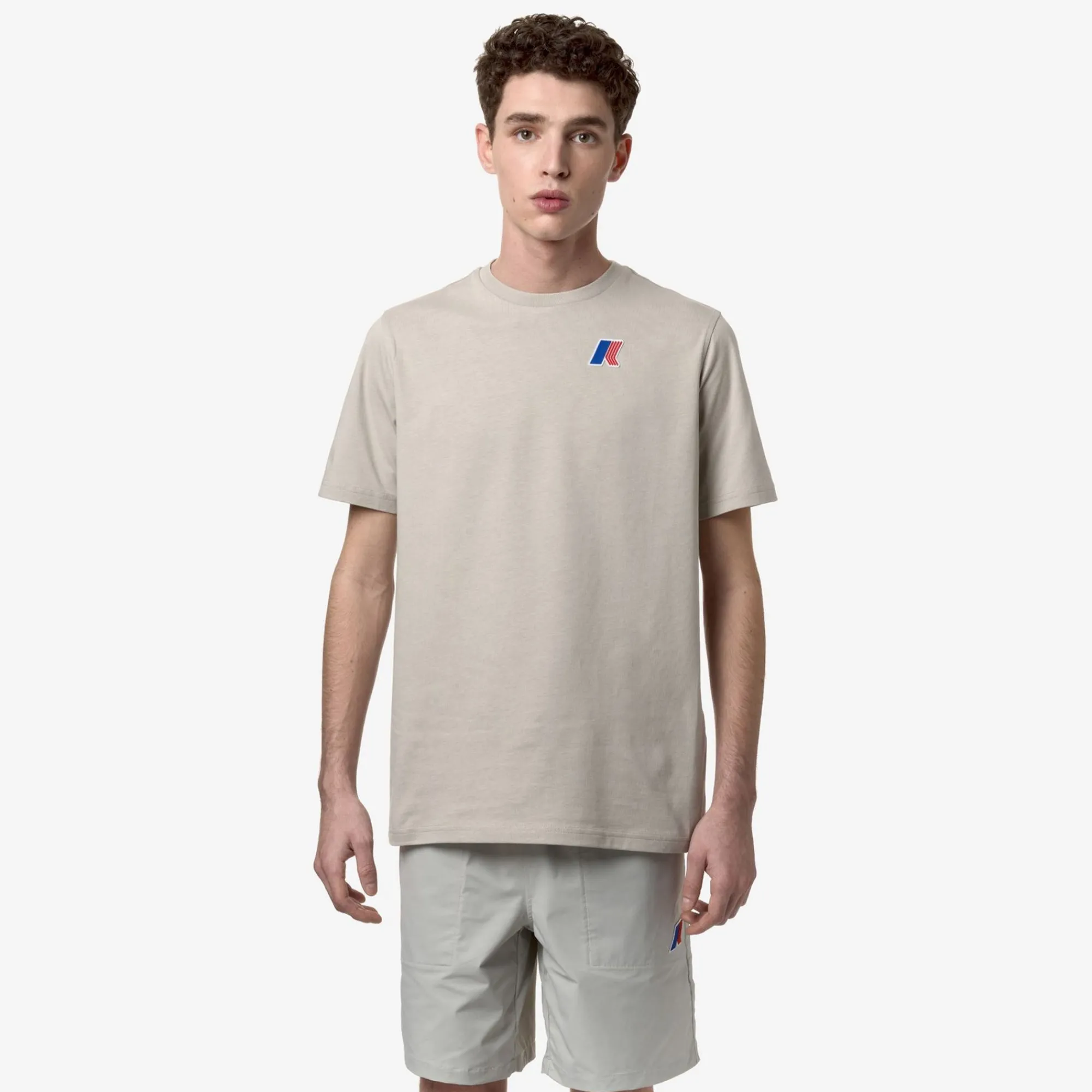 K-WAY Odom Lf - T-Shirtstop - T-Shirt - Unisex - Beige Lt Best Sale