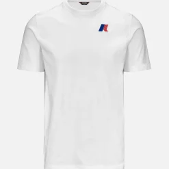 K-WAY Odom Lf - T-Shirtstop - T-Shirt - Unisex - White Best Sale