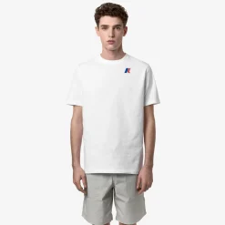 K-WAY Odom Lf - T-Shirtstop - T-Shirt - Unisex - White Best Sale