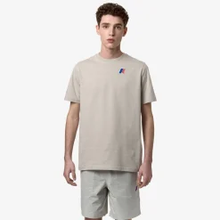 K-WAY Odom Lf - T-Shirtstop - T-Shirt - Unisex - Beige Lt Hot