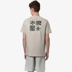 K-WAY Odom Lf - T-Shirtstop - T-Shirt - Unisex - Beige Lt Hot