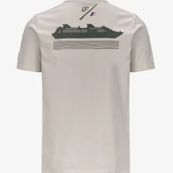 K-WAY Odom Logo Lf - T-Shirtstop - T-Shirt - Unisex - Beige Lt Flash Sale