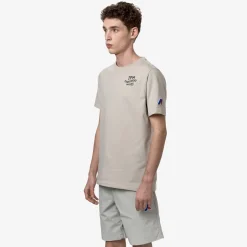 K-WAY Odom Logo Lf - T-Shirtstop - T-Shirt - Unisex - Beige Lt Online