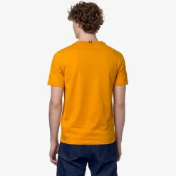 K-WAY Odom Typo - T-Shirtstop - T-Shirt - Man - Orange Md Store