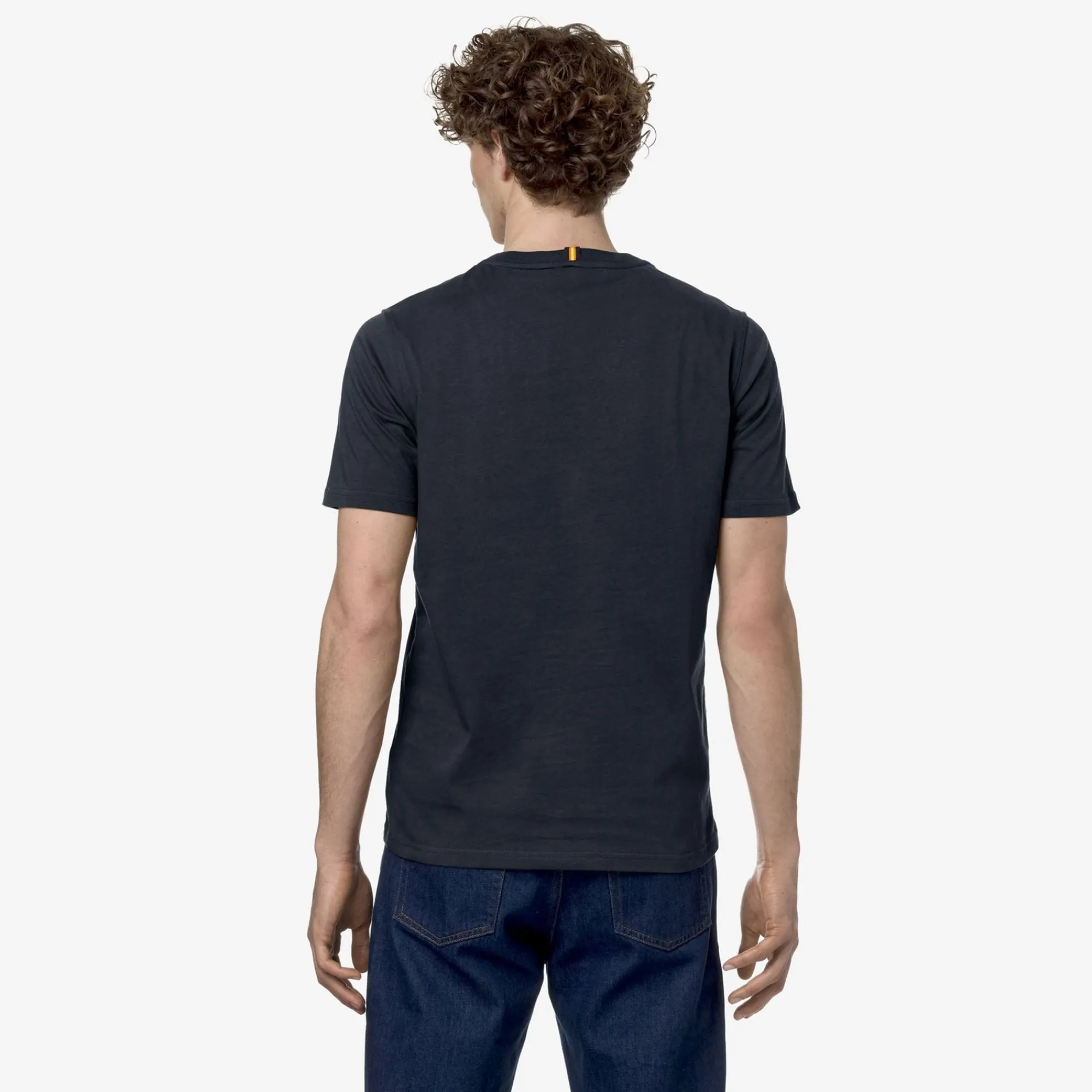 K-WAY Odom Typo Est. - T-Shirtstop - T-Shirt - Man - Blue Depth Clearance