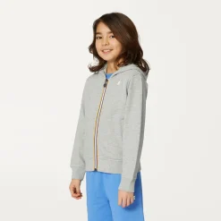K-WAY P. Anthony - Fleece - Jacket - Boy - Grey Mel Cheap
