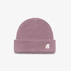 K-WAY P. Brice Cardigan Stitch - Headwear - Hat - Kid Unisex - Violet Dusty Hot