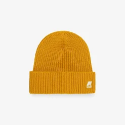 K-WAY P. Brice Cardigan Stitch - Headwear - Hat - Kid Unisex - Yellow Sunflower Outlet