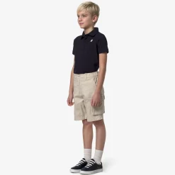 K-WAY P. Davon - Shorts - Cargo - Boy - Beige Lt Store