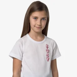 K-WAY P. Emel Cloudy - T-Shirtstop - T-Shirt - Girl - White Online