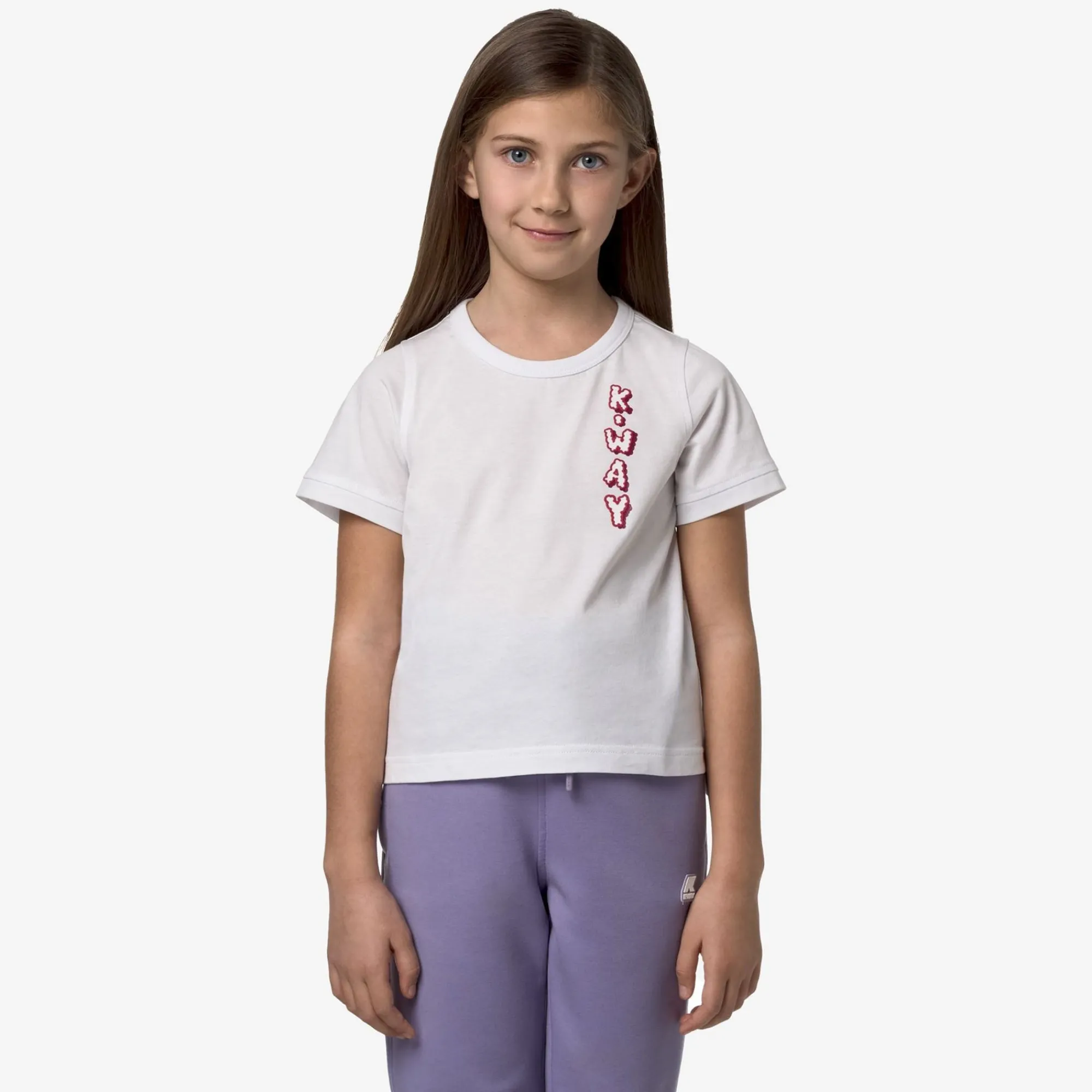 K-WAY P. Emel Cloudy - T-Shirtstop - T-Shirt - Girl - White Online