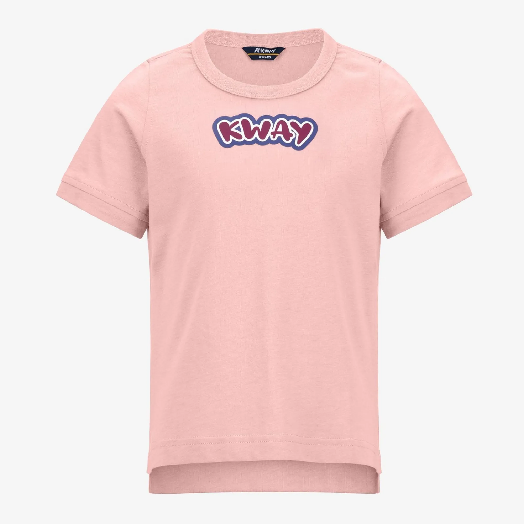 K-WAY P. Emel Graphic - T-Shirtstop - T-Shirt - Girl - Pink Ash Cheap