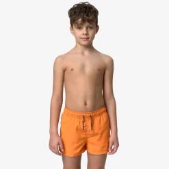 K-WAY P. Hazel - Bathing Suits - Swimming Trunk - Boy - Orange Md Flash Sale