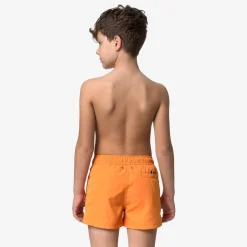 K-WAY P. Hazel - Bathing Suits - Swimming Trunk - Boy - Orange Md Flash Sale