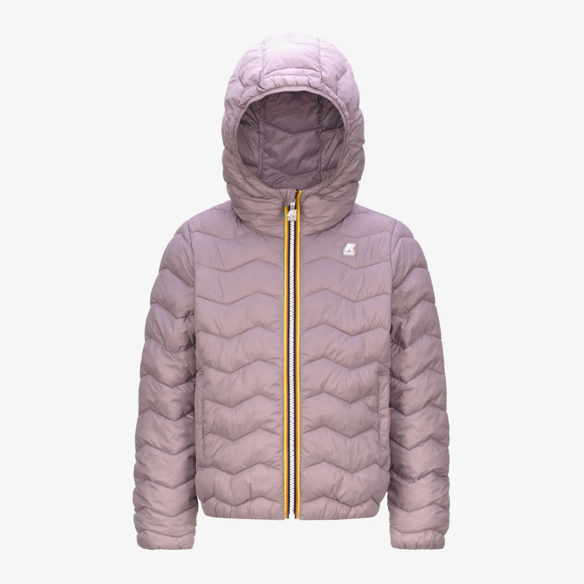 K-WAY P. Jack Quilted Warm - Jackets - Short - Boy - Violet Dusty Fashion