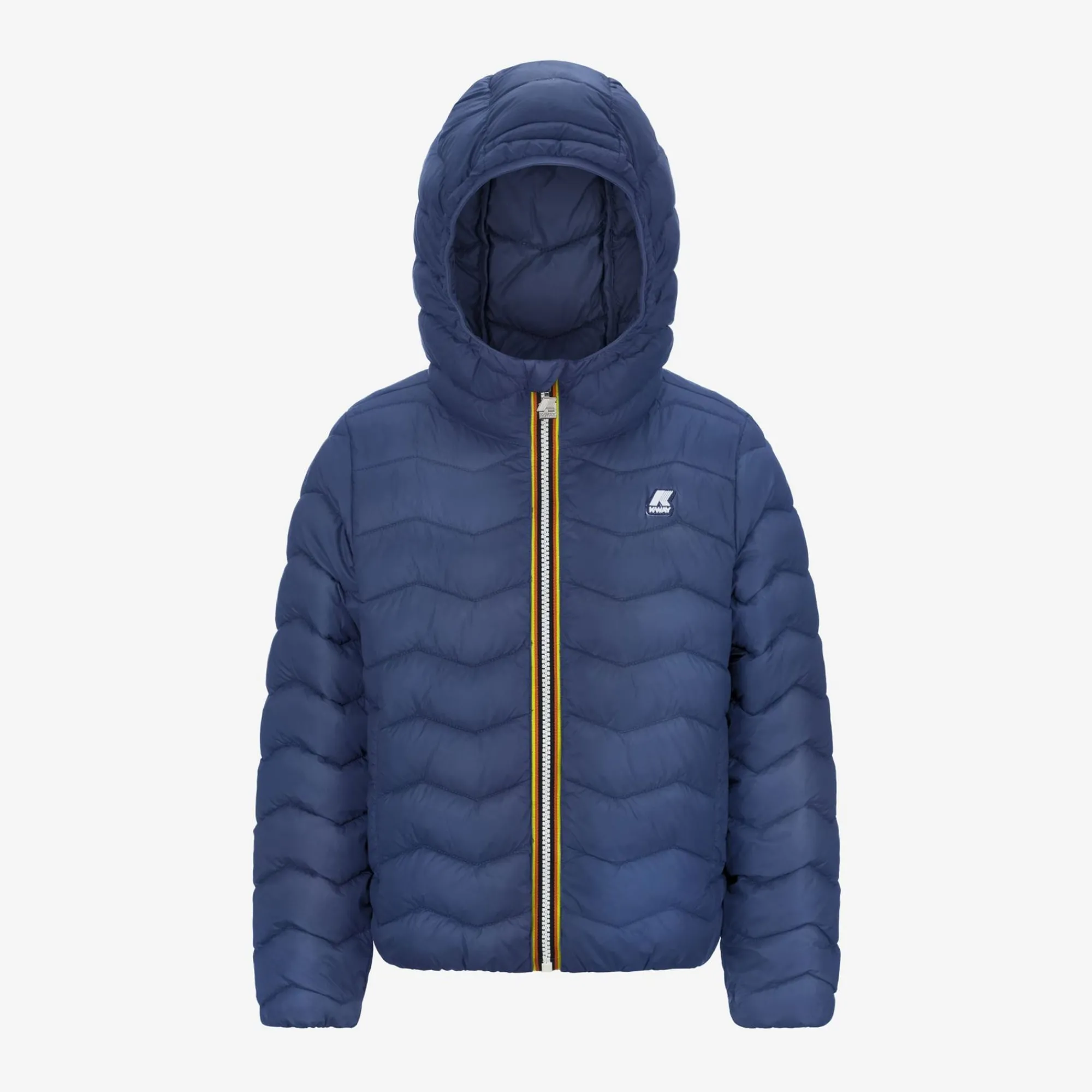 K-WAY P. Jack Quilted Warm - Jackets - Short - Boy - Blue Fiord Outlet