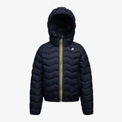 K-WAY P. Jack Quilted Warm - Jackets - Short - Boy - Blue Depth Cheap