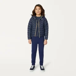 K-WAY P. Jack Quilted Warm - Jackets - Short - Boy - Blue Depth Cheap