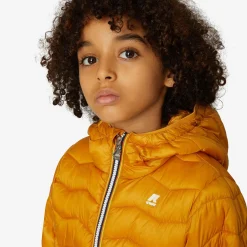 K-WAY P. Jack Quilted Warm - Jackets - Short - Boy - Yellow Sunflower Best Sale