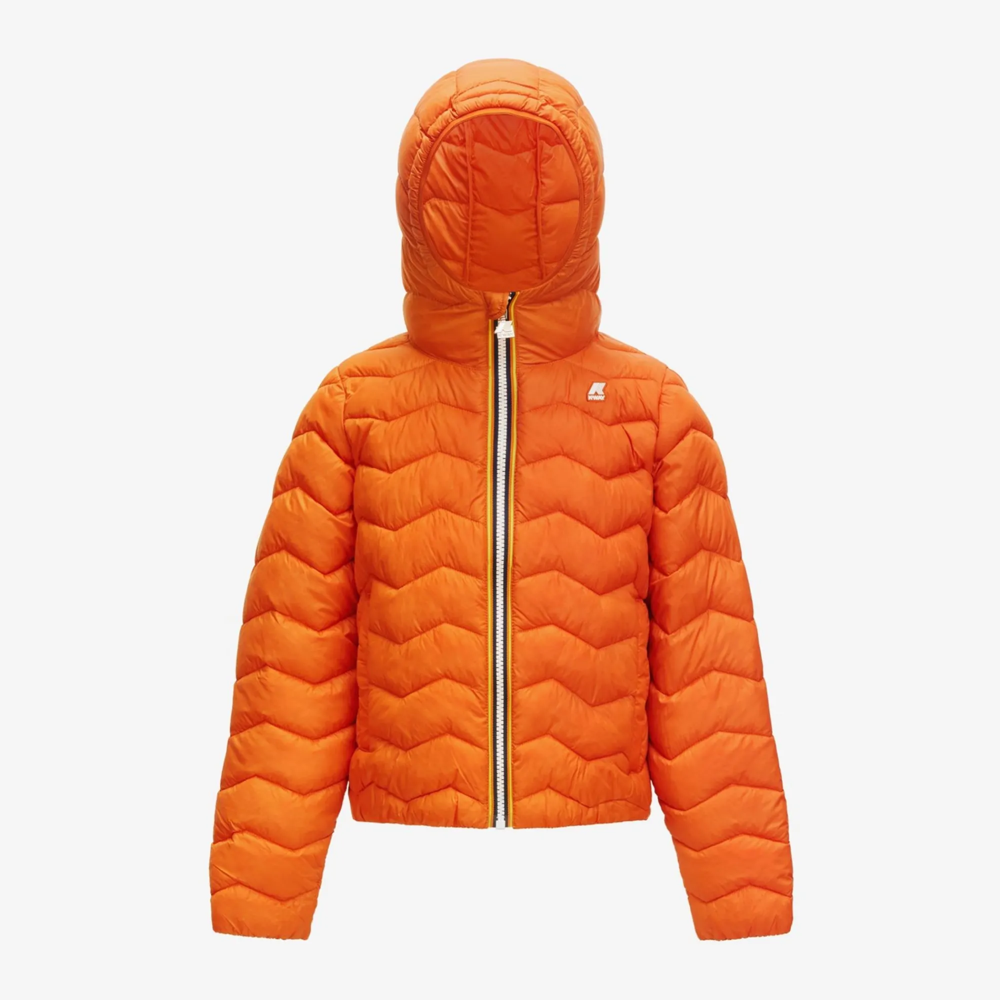 K-WAY P. Jack Quilted Warm - Jackets - Short - Boy - Orange Rust Outlet
