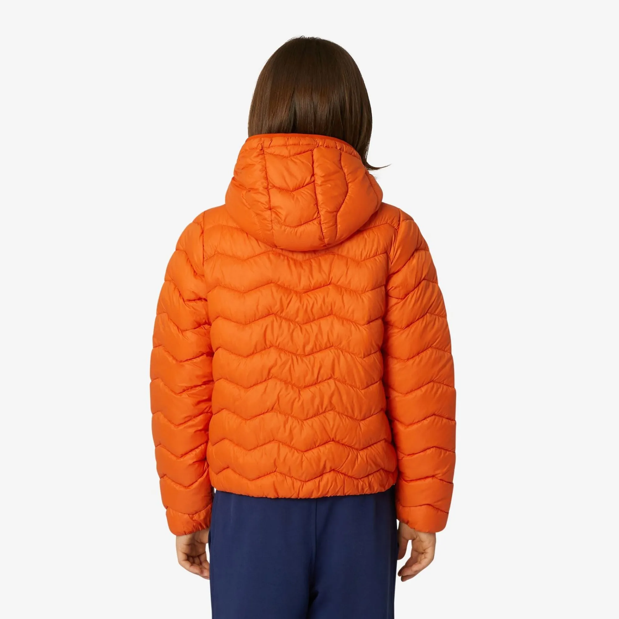 K-WAY P. Jack Quilted Warm - Jackets - Short - Boy - Orange Rust Outlet
