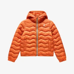 K-WAY P. Jack Quilted Warm - Jackets - Short - Boy - Orange Copper Outlet