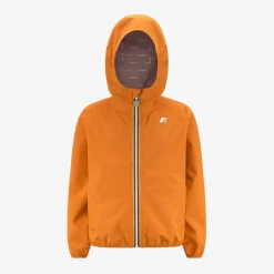 K-WAY P. Jack Stretch Dot - Jackets - Short - Boy - Orange Md Clearance