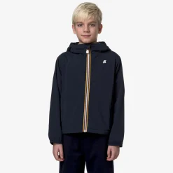 K-WAY P. Jack Stretch Nylon Jersey - Jackets - Short - Boy - Blue Depth Hot