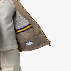 K-WAY P. Jack Stretch Nylon Jersey - Jackets - Short - Boy - Beige Taupe Shop