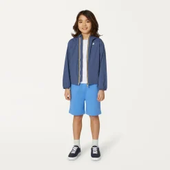 K-WAY P. Jack Stretch Nylon Jersey - Jackets - Short - Boy - Blue Indigo Store
