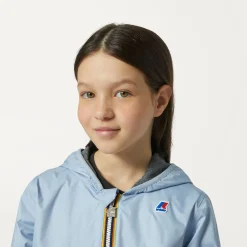 K-WAY P. Jack Stretch Nylon Jersey - Jackets - Short - Boy - Azure Blizzard Flash Sale