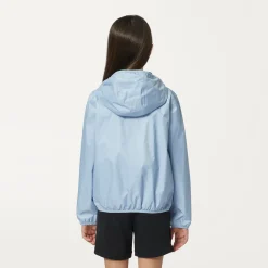 K-WAY P. Jack Stretch Nylon Jersey - Jackets - Short - Boy - Azure Blizzard Flash Sale