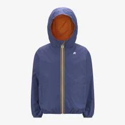 K-WAY P. Jake Plus.2 Reversible - Jackets - Short - Boy - Blue Fiord-Orange Md Hot
