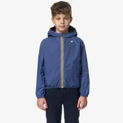 K-WAY P. Jake Plus.2 Reversible - Jackets - Short - Boy - Blue F-Blue D Online