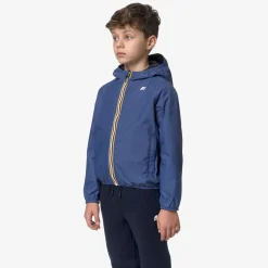 K-WAY P. Jake Plus.2 Reversible - Jackets - Short - Boy - Blue F-Blue D Online