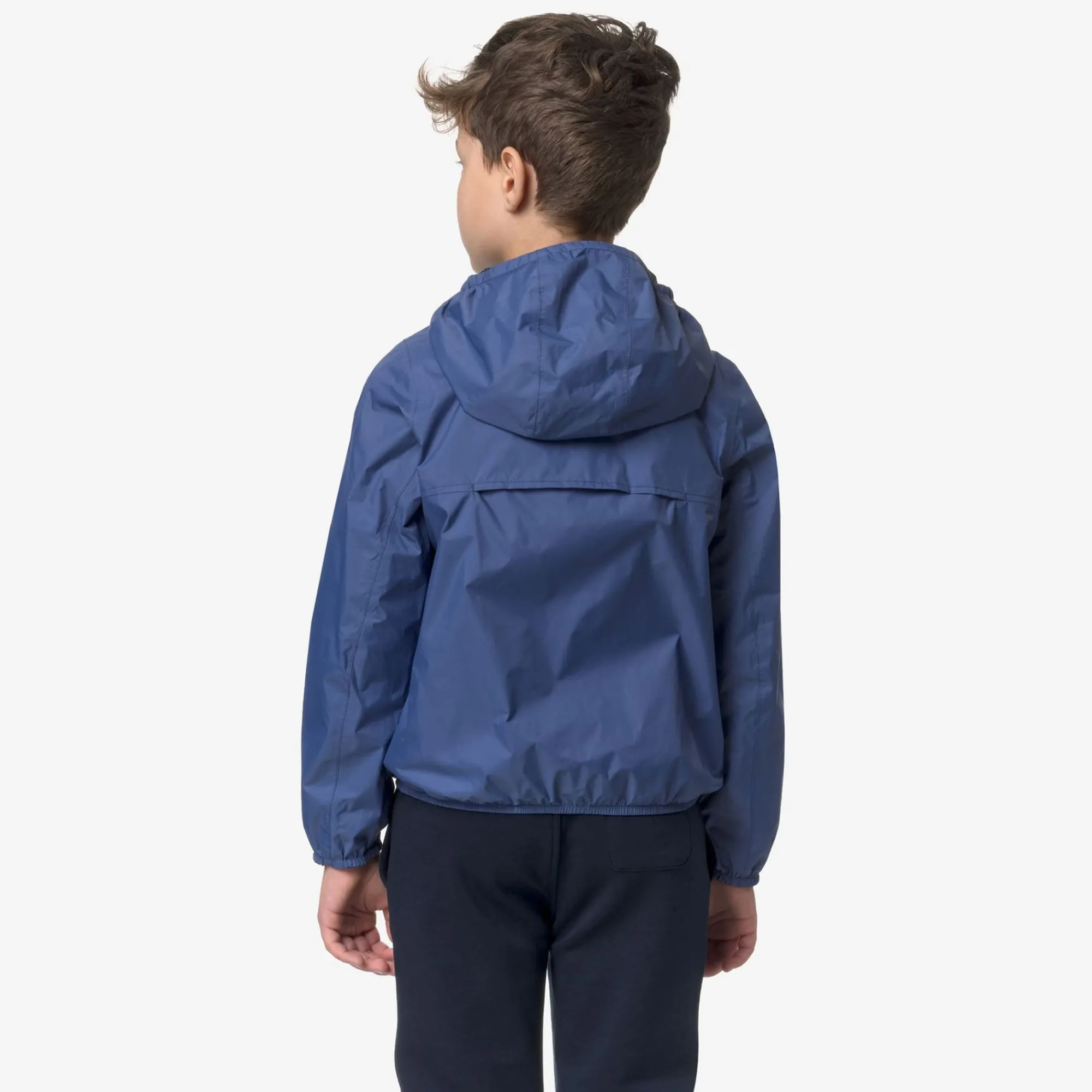 K-WAY P. Jake Plus.2 Reversible - Jackets - Short - Boy - Blue F-Blue D Online