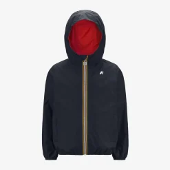 K-WAY P. Jake Plus.2 Reversible - Jackets - Short - Boy - Blue Depth-Red Store