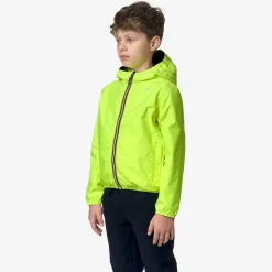 K-WAY P. Jakeeco Plus Reversible Fluo - Jackets - Short - Boy - Yellow Fluo Online