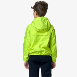 K-WAY P. Jakeeco Plus Reversible Fluo - Jackets - Short - Boy - Yellow Fluo Online