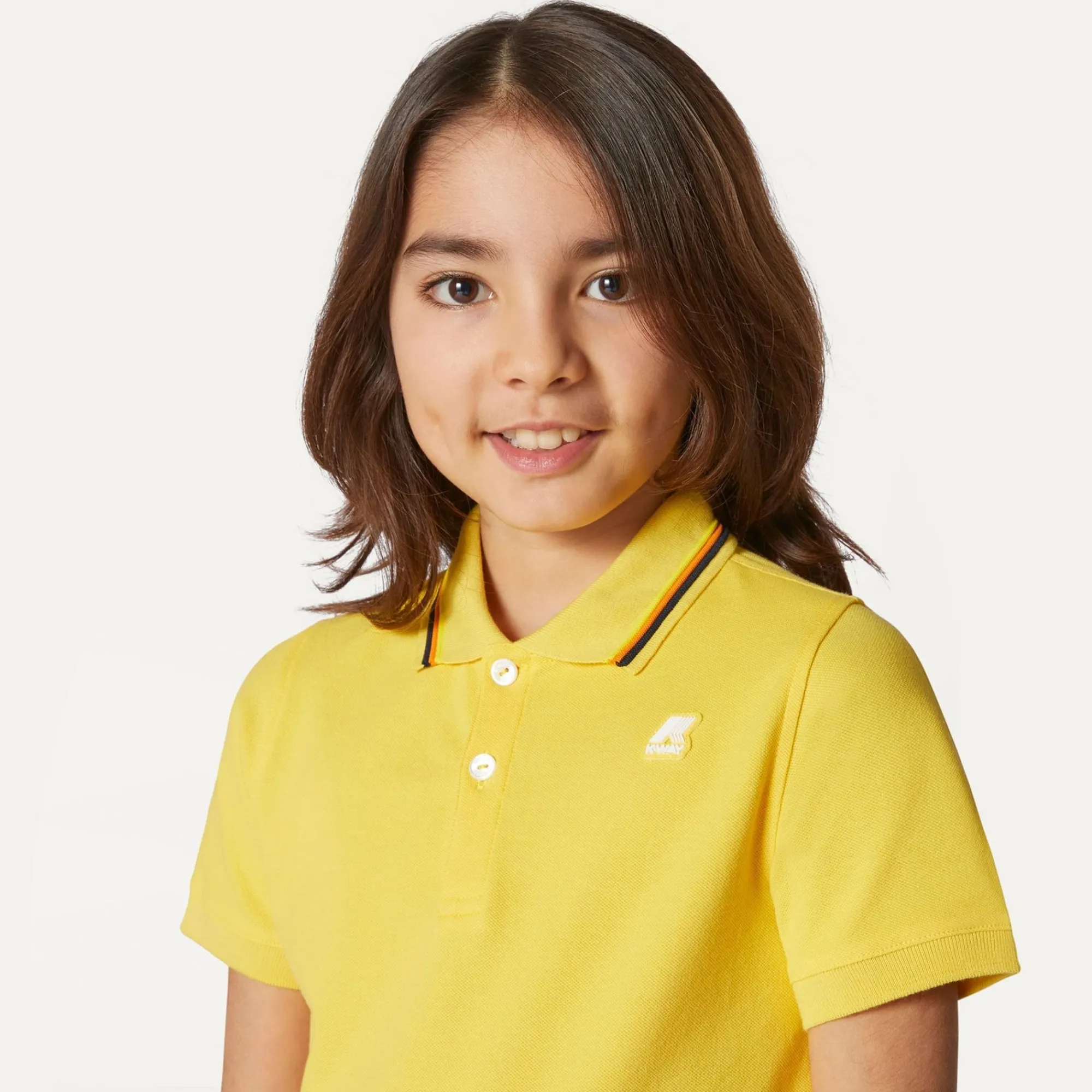 K-WAY P. Jude Stripes - Polo Shirts - Polo - Boy - Yellow Sunstruck Discount