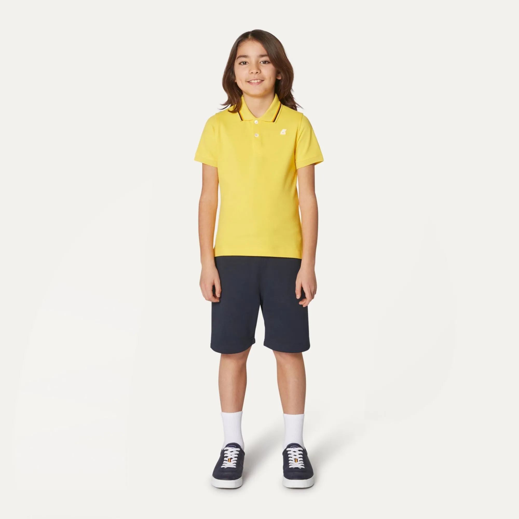 K-WAY P. Jude Stripes - Polo Shirts - Polo - Boy - Yellow Sunstruck Discount