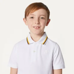 K-WAY P. Jude Stripes - Polo Shirts - Polo - Boy - White Best Sale