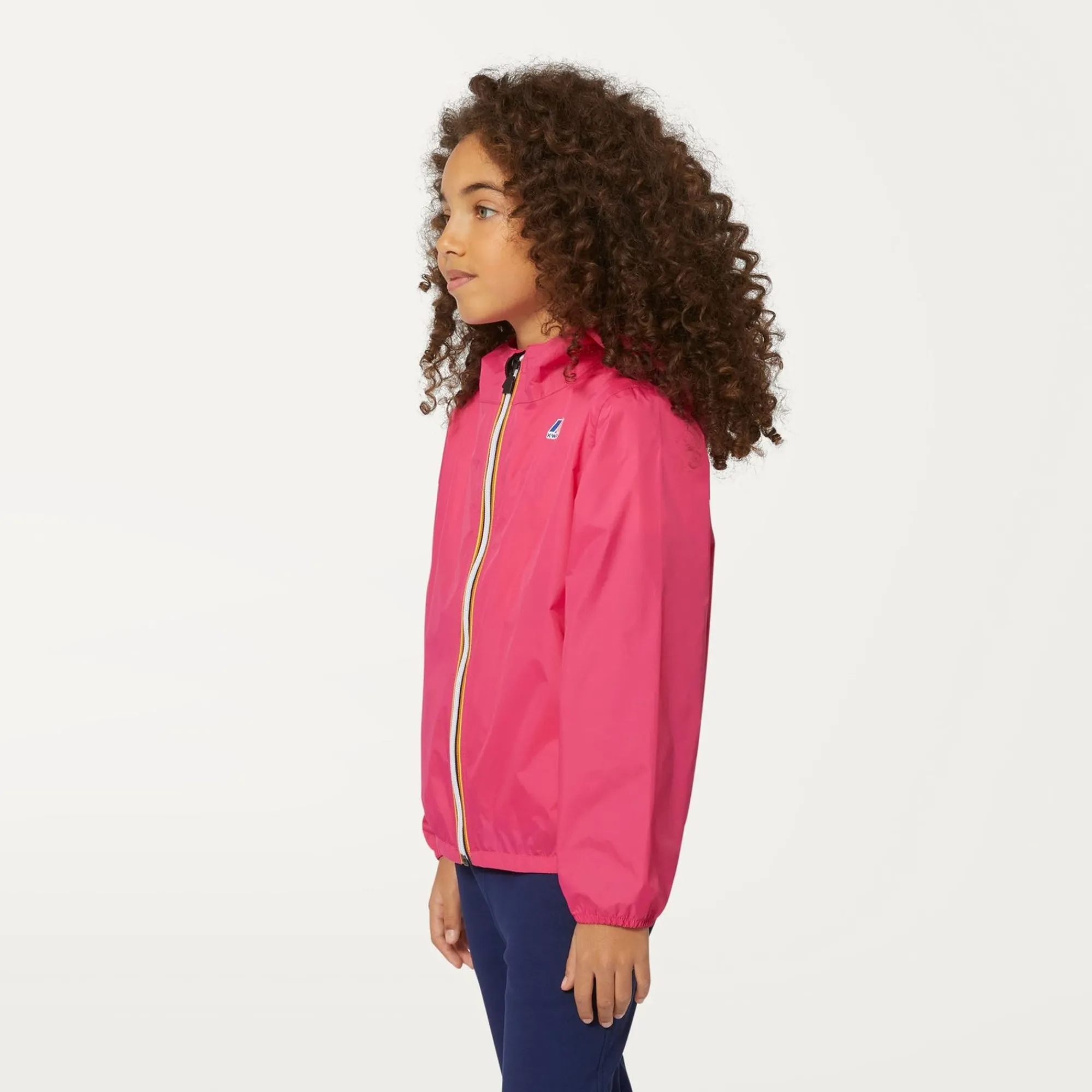 K-WAY P. Le Vrai 3.0 Claude - Jackets - Mid - Kid Unisex - Fuchsia Magenta Discount