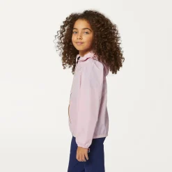 K-WAY P. Le Vrai 3.0 Claude - Jackets - Mid - Kid Unisex - Pink Lavender Sale